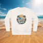 Salty Soul Sweatshirt — Vintage Beach Sunset Palm Crewneck, Sizes S–3XL
