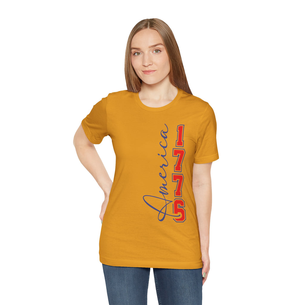 1776 America Graphic Tee — 76 Land of the Free Patriotic T-Shirt