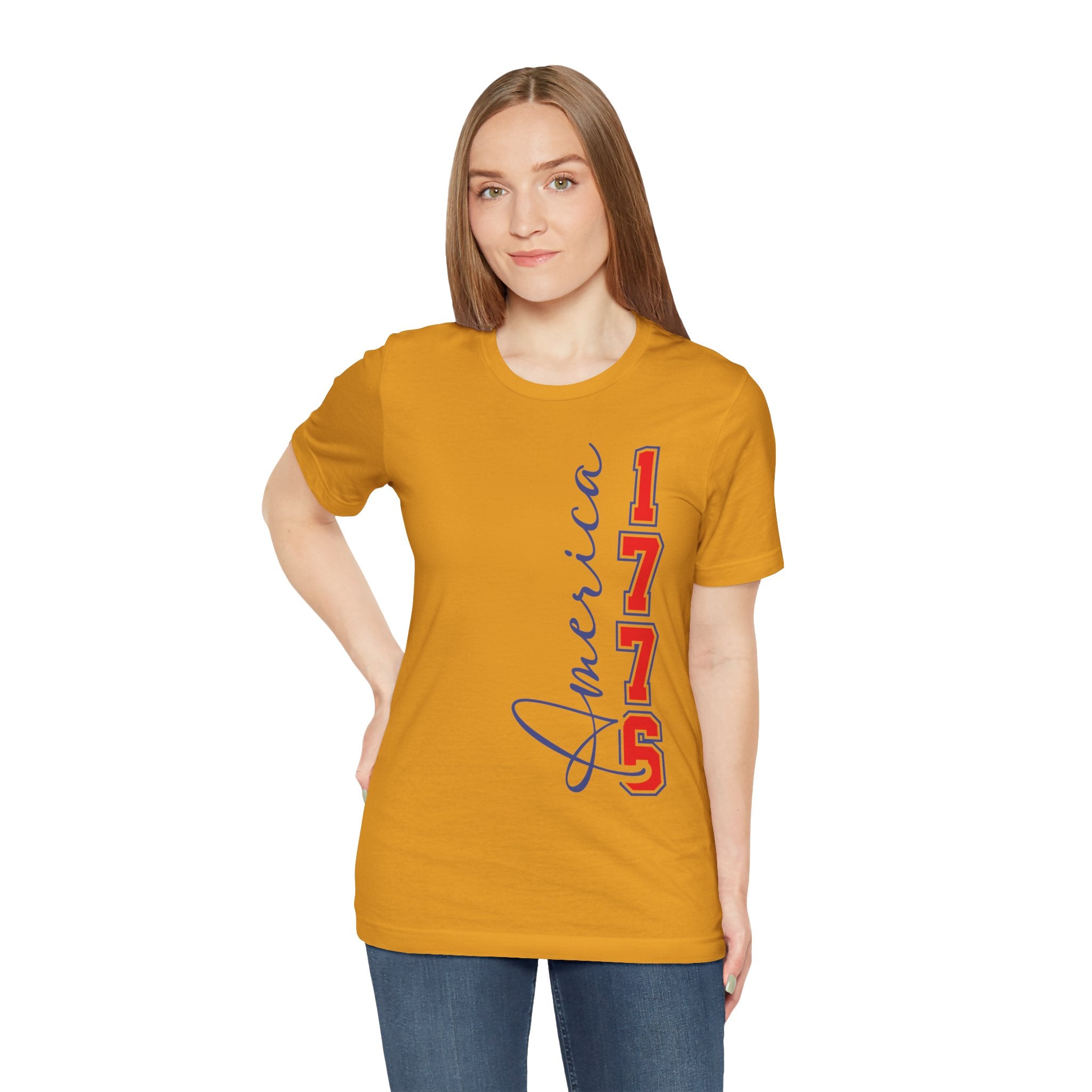 1776 America Graphic Tee — 76 Land of the Free Patriotic T-Shirt