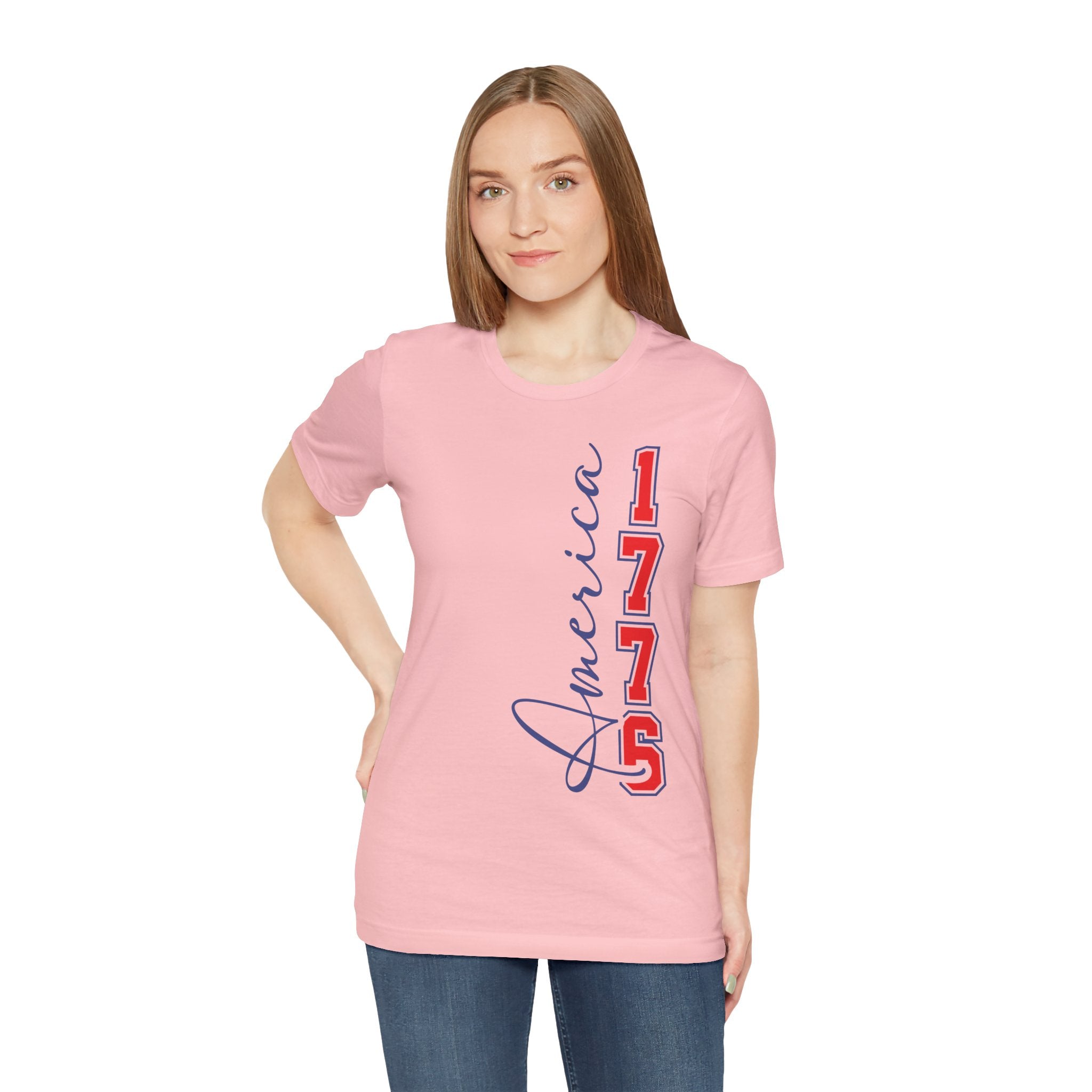 1776 America Graphic Tee — 76 Land of the Free Patriotic T-Shirt