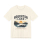 Houghton Lake Michigan Sunset Canoe T-Shirt — "Life Is Better at the Lake"