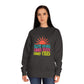 Good Vibes Sweatshirt — "Blue Skies Good Days" Retro Sun Crewneck, Sizes S–3XL