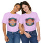Believe in New Beginnings Sunset Palm T-Shirt