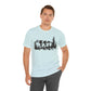 Hiking Silhouette Tee — Mountain Backpacking Adventure T‑Shirt